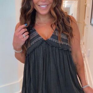 Elegant Black Sleeveless Top